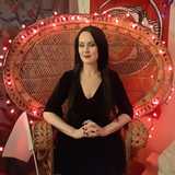 sarah as morticia